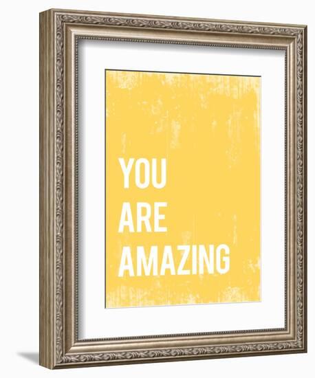 You Are Amazing-null-Framed Art Print