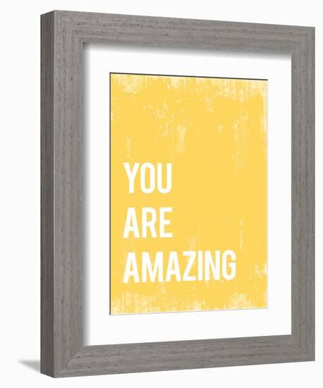 You Are Amazing-null-Framed Premium Giclee Print