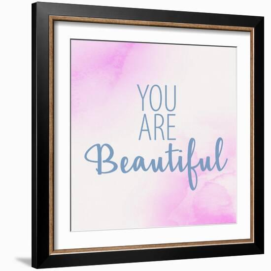 You Are Beautiful 2-Allen Kimberly-Framed Art Print