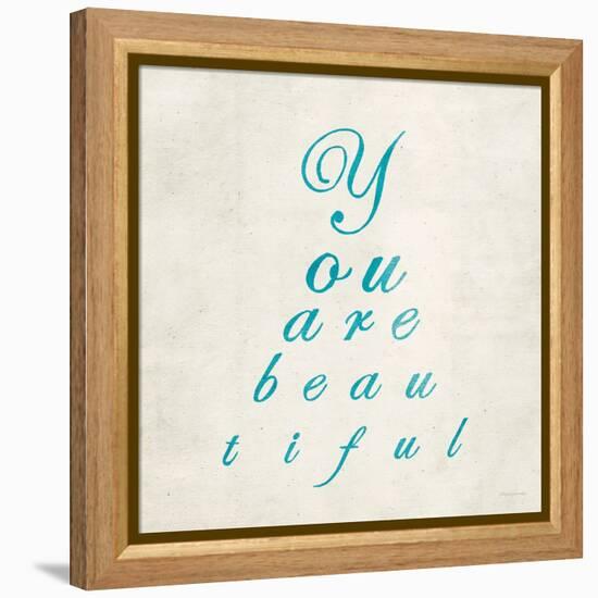 You are Beautiful in Blue-Morgan Yamada-Framed Stretched Canvas