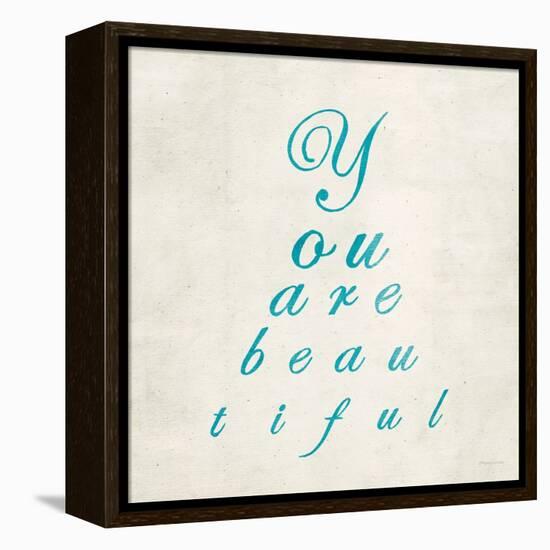 You are Beautiful in Blue-Morgan Yamada-Framed Stretched Canvas