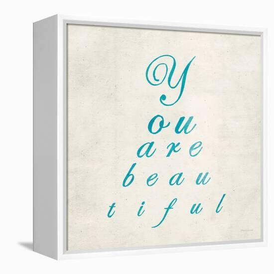 You are Beautiful in Blue-Morgan Yamada-Framed Stretched Canvas