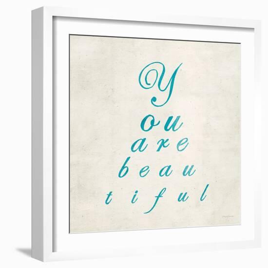 You are Beautiful in Blue-Morgan Yamada-Framed Premium Giclee Print