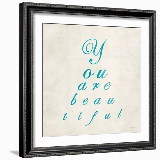 You are Beautiful in Blue-Morgan Yamada-Framed Premium Giclee Print