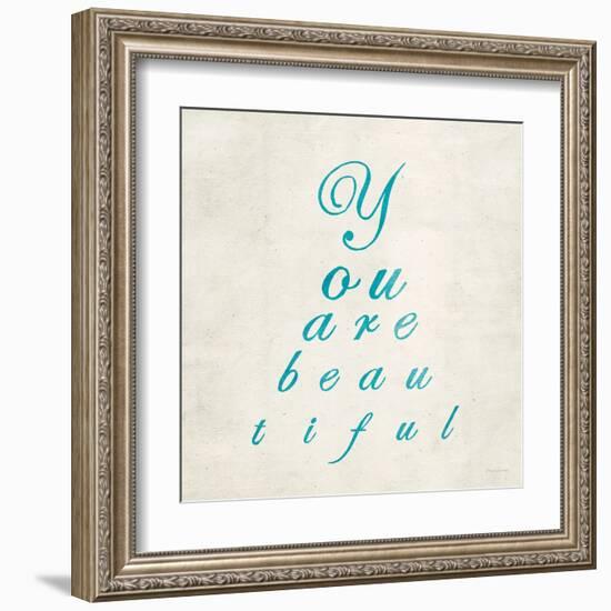 You are Beautiful in Blue-Morgan Yamada-Framed Art Print