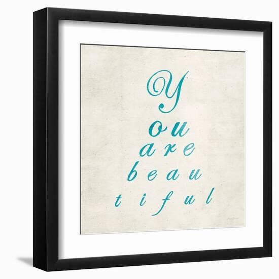 You are Beautiful in Blue-Morgan Yamada-Framed Art Print