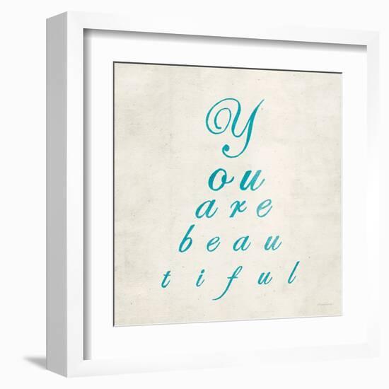 You are Beautiful in Blue-Morgan Yamada-Framed Art Print