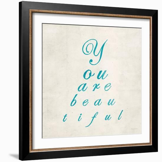 You are Beautiful in Blue-Morgan Yamada-Framed Art Print