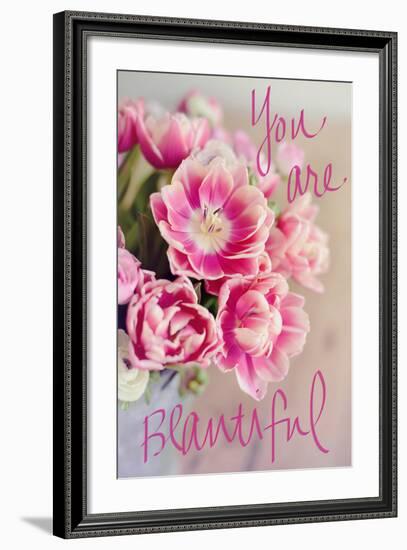 You Are Beautiful-Sarah Gardner-Framed Photo