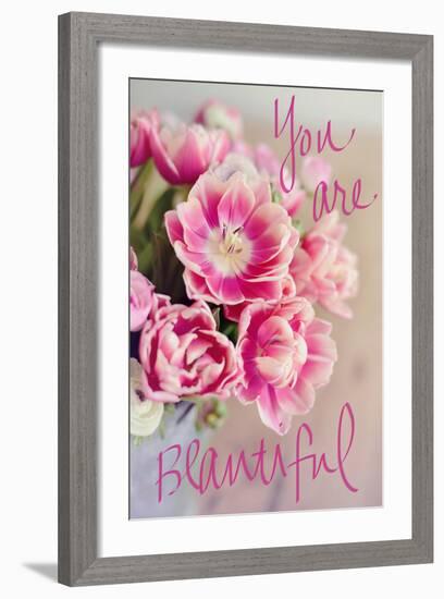 You Are Beautiful-Sarah Gardner-Framed Photo