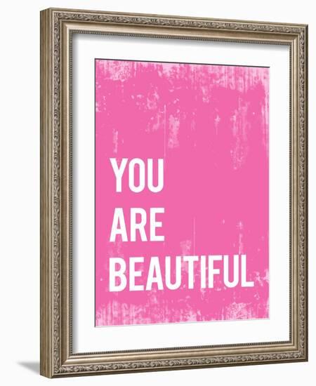 You Are Beautiful-null-Framed Art Print