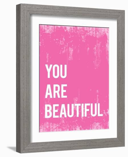 You Are Beautiful-null-Framed Art Print