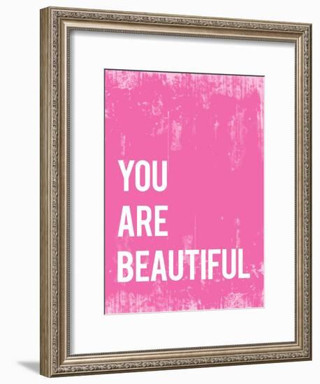 You Are Beautiful-null-Framed Art Print