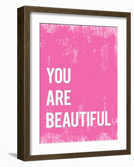 You Are Beautiful-null-Framed Art Print