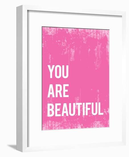 You Are Beautiful-null-Framed Art Print