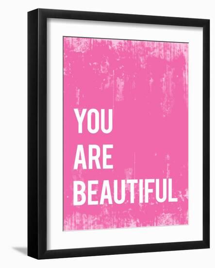 You Are Beautiful-null-Framed Art Print