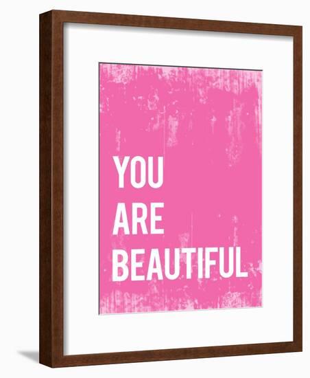 You Are Beautiful-null-Framed Art Print