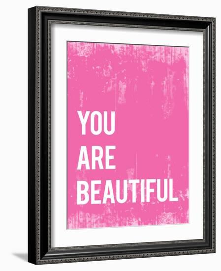 You Are Beautiful-null-Framed Art Print