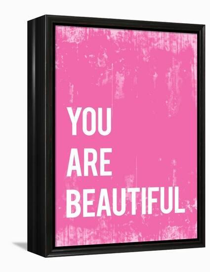 You Are Beautiful-null-Framed Stretched Canvas