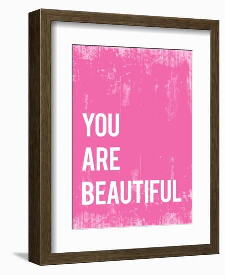 You Are Beautiful-null-Framed Premium Giclee Print