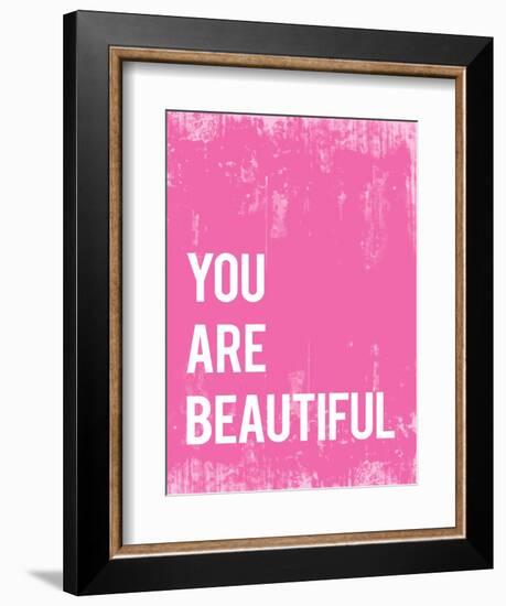 You Are Beautiful-null-Framed Premium Giclee Print