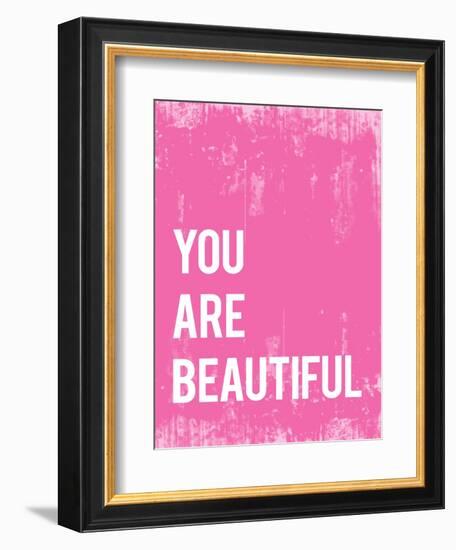 You Are Beautiful-null-Framed Premium Giclee Print