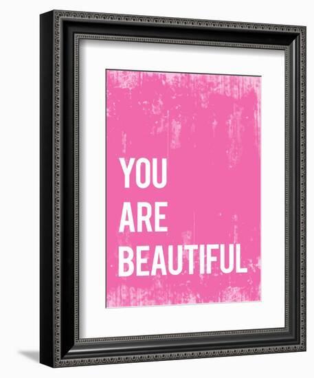 You Are Beautiful-null-Framed Art Print