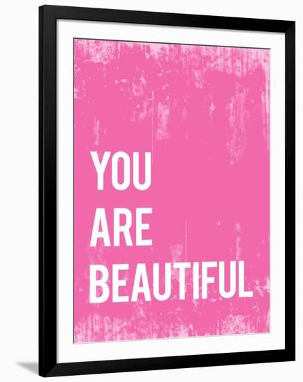 You Are Beautiful-null-Framed Art Print