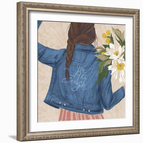 You Are Enough-Kim Colthurst Johnson-Framed Giclee Print