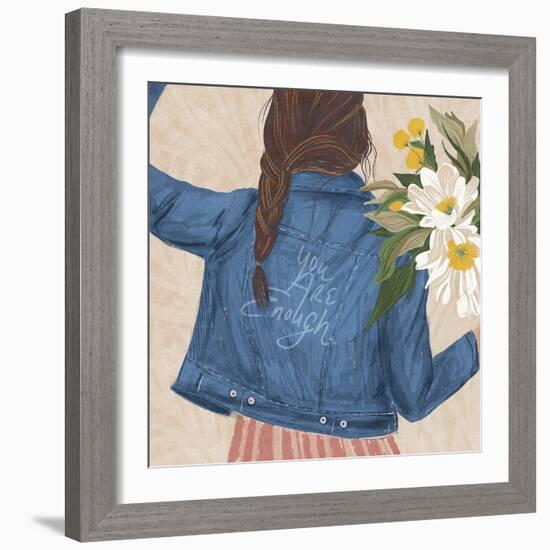 You Are Enough-Kim Colthurst Johnson-Framed Giclee Print