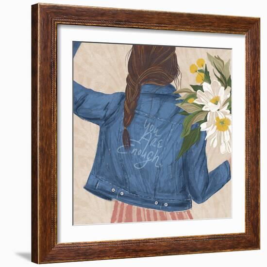 You Are Enough-Kim Colthurst Johnson-Framed Giclee Print