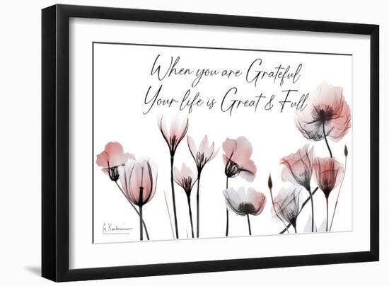 You Are Grateful-Albert Koetsier-Framed Art Print