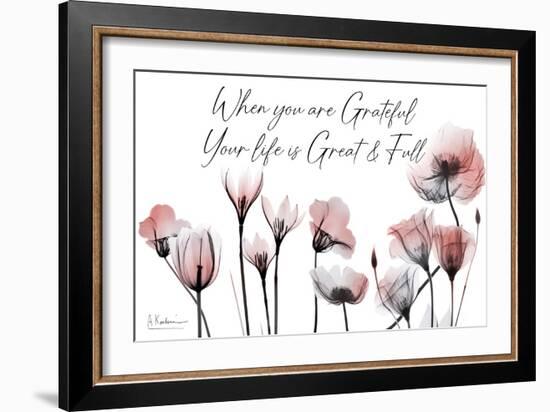 You Are Grateful-Albert Koetsier-Framed Art Print