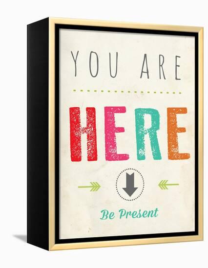 You are Here-Kindred Sol Collective-Framed Stretched Canvas