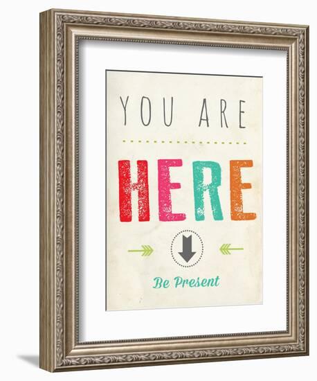 You are Here-Kindred Sol Collective-Framed Art Print