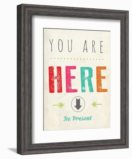 You are Here-Kindred Sol Collective-Framed Art Print