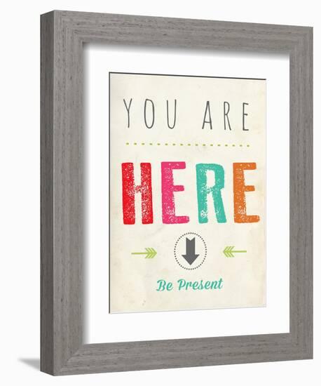 You are Here-Kindred Sol Collective-Framed Art Print