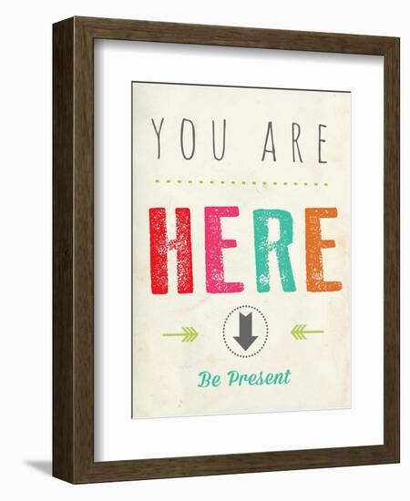 You are Here-Kindred Sol Collective-Framed Art Print