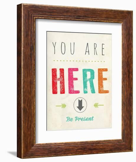 You are Here-Kindred Sol Collective-Framed Art Print