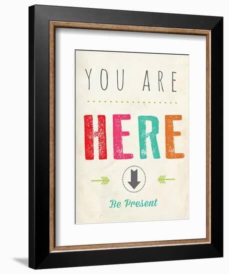 You are Here-Kindred Sol Collective-Framed Art Print