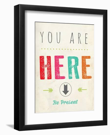 You are Here-Kindred Sol Collective-Framed Art Print