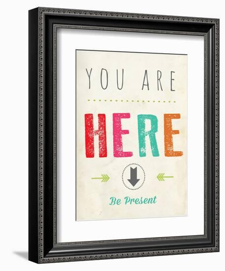 You are Here-Kindred Sol Collective-Framed Art Print