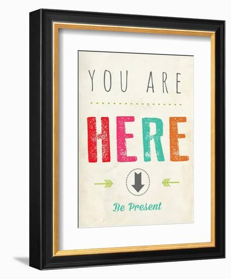 You are Here-Kindred Sol Collective-Framed Art Print