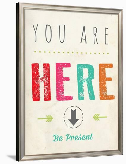 You are Here-Kindred Sol Collective-Framed Art Print