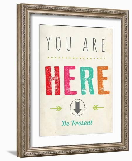 You are Here-Kindred Sol Collective-Framed Art Print