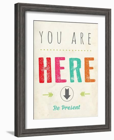 You are Here-Kindred Sol Collective-Framed Art Print