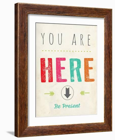 You are Here-Kindred Sol Collective-Framed Art Print