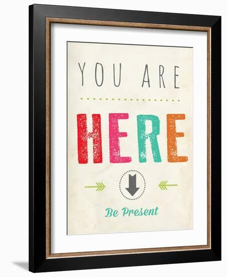 You are Here-Kindred Sol Collective-Framed Art Print