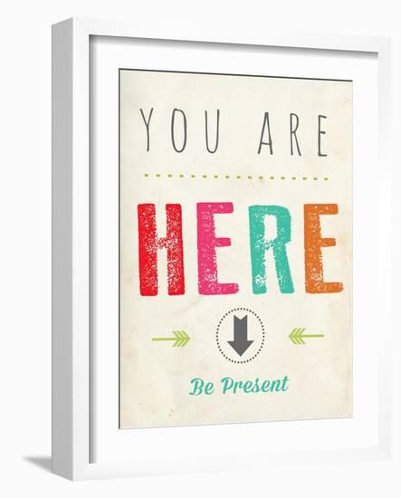 You are Here-Kindred Sol Collective-Framed Art Print