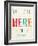 You are Here-Kindred Sol Collective-Framed Art Print